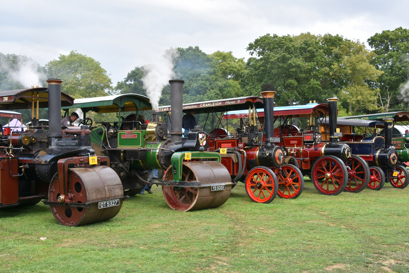 Havenstreet Station, Isle of Wight Steam Show. August 25, 2018
